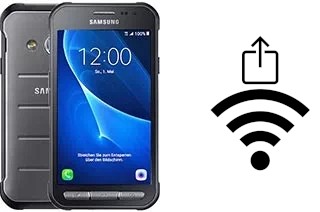 So generieren Sie einen QR-Code mit dem Wifi-Passwort auf einem Samsung Galaxy Xcover 3 G389F