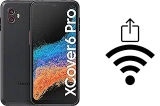 So generieren Sie einen QR-Code mit dem Wifi-Passwort auf einem Samsung Galaxy Xcover6 Pro