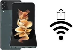 So generieren Sie einen QR-Code mit dem Wifi-Passwort auf einem Samsung Galaxy Z Flip3 5G