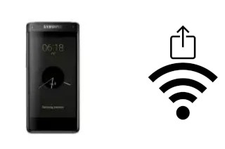 So generieren Sie einen QR-Code mit dem Wifi-Passwort auf einem Samsung Leadership 8