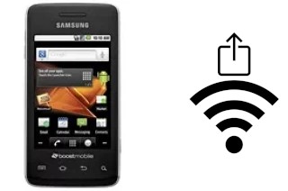 So generieren Sie einen QR-Code mit dem Wifi-Passwort auf einem Samsung Galaxy Prevail