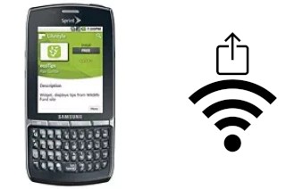 So generieren Sie einen QR-Code mit dem Wifi-Passwort auf einem Samsung M580 Replenish