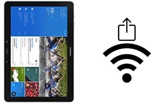 So generieren Sie einen QR-Code mit dem Wifi-Passwort auf einem Samsung Galaxy Tab Pro 12.2