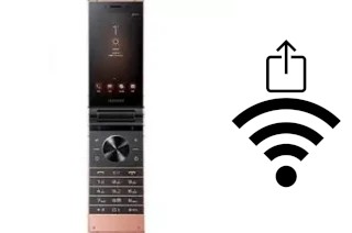 So generieren Sie einen QR-Code mit dem Wifi-Passwort auf einem Samsung W2019