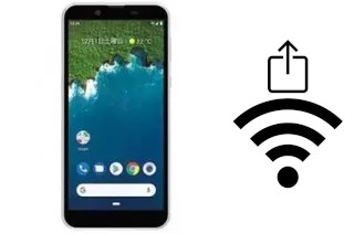 So generieren Sie einen QR-Code mit dem Wifi-Passwort auf einem Sharp Android One S5