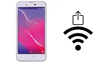 So generieren Sie einen QR-Code mit dem Wifi-Passwort auf einem Sharp Aquos L2