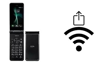 So generieren Sie einen QR-Code mit dem Wifi-Passwort auf einem Sharp Aquos Mobile2 602SH