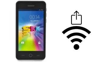 So generieren Sie einen QR-Code mit dem Wifi-Passwort auf einem SKK Krayon