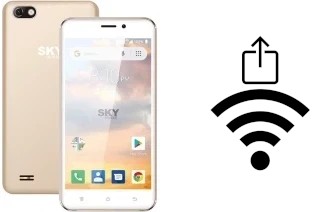 So generieren Sie einen QR-Code mit dem Wifi-Passwort auf einem Sky-Devices Elite B5