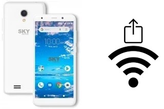 So generieren Sie einen QR-Code mit dem Wifi-Passwort auf einem Sky-Devices Elite B55