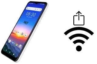 So generieren Sie einen QR-Code mit dem Wifi-Passwort auf einem Sky-Devices Elite B65