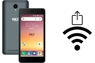 So generieren Sie einen QR-Code mit dem Wifi-Passwort auf einem Sky-Devices Elite C5