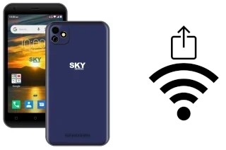 So generieren Sie einen QR-Code mit dem Wifi-Passwort auf einem Sky-Devices Elite D5