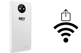 So generieren Sie einen QR-Code mit dem Wifi-Passwort auf einem Sky-Devices Elite J55