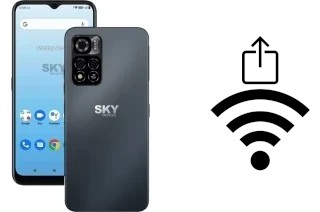 So generieren Sie einen QR-Code mit dem Wifi-Passwort auf einem Sky-Devices Elite MAX