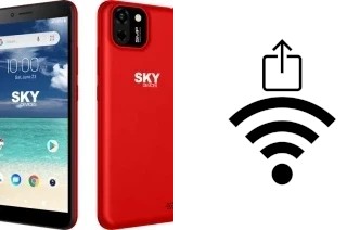 So generieren Sie einen QR-Code mit dem Wifi-Passwort auf einem Sky-Devices Elite N55