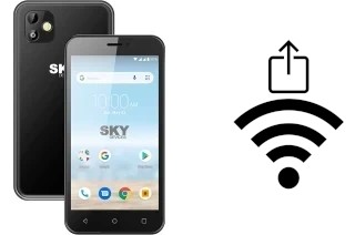 So generieren Sie einen QR-Code mit dem Wifi-Passwort auf einem Sky-Devices Elite P5