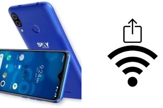 So generieren Sie einen QR-Code mit dem Wifi-Passwort auf einem Sky-Devices Elite T6