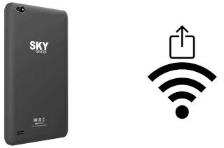 So generieren Sie einen QR-Code mit dem Wifi-Passwort auf einem Sky-Devices Elite T8Plus