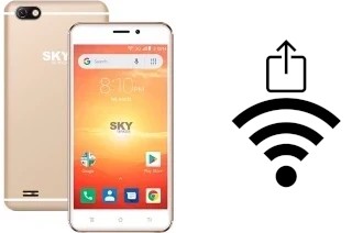 So generieren Sie einen QR-Code mit dem Wifi-Passwort auf einem Sky-Devices Platinum 5 Series