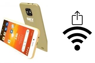 So generieren Sie einen QR-Code mit dem Wifi-Passwort auf einem Sky-Devices Platinum K55