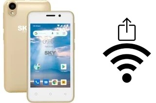 So generieren Sie einen QR-Code mit dem Wifi-Passwort auf einem Sky-Devices Platinum P4