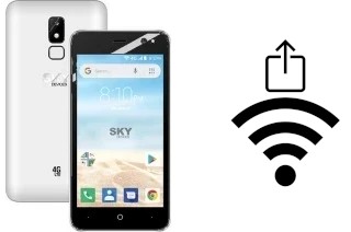 So generieren Sie einen QR-Code mit dem Wifi-Passwort auf einem Sky-Devices Prestige