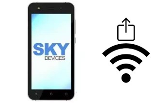 So generieren Sie einen QR-Code mit dem Wifi-Passwort auf einem Sky-Devices Sky Devices Elite Photo Pro