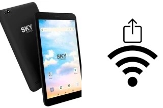 So generieren Sie einen QR-Code mit dem Wifi-Passwort auf einem Sky-Devices T8Plus