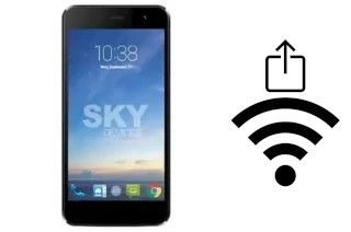 So generieren Sie einen QR-Code mit dem Wifi-Passwort auf einem Sky Pro III