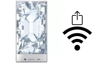 So generieren Sie einen QR-Code mit dem Wifi-Passwort auf einem SoftBank Softbank 402SH