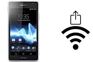 So generieren Sie einen QR-Code mit dem Wifi-Passwort auf einem Sony Xperia GX SO-04D