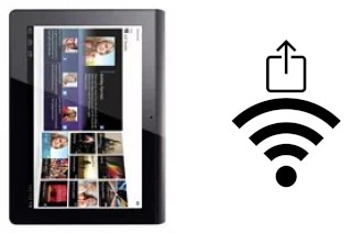 So generieren Sie einen QR-Code mit dem Wifi-Passwort auf einem Sony Tablet S 3G