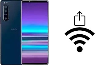 So generieren Sie einen QR-Code mit dem Wifi-Passwort auf einem Sony Xperia 5 Plus