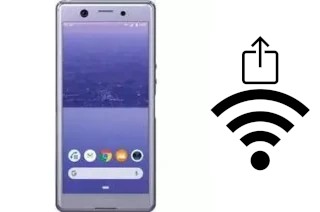 So generieren Sie einen QR-Code mit dem Wifi-Passwort auf einem Sony Xperia Ace