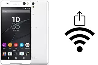 So generieren Sie einen QR-Code mit dem Wifi-Passwort auf einem Sony Xperia C5 Ultra Dual