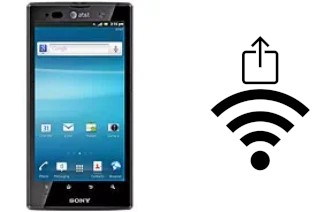 So generieren Sie einen QR-Code mit dem Wifi-Passwort auf einem Sony Xperia ion LTE