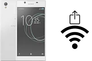 So generieren Sie einen QR-Code mit dem Wifi-Passwort auf einem Sony Xperia L1