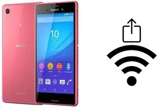 So generieren Sie einen QR-Code mit dem Wifi-Passwort auf einem Sony Xperia M4 Aqua Dual