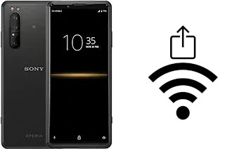 So generieren Sie einen QR-Code mit dem Wifi-Passwort auf einem Sony Xperia Pro (2020)