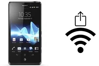 So generieren Sie einen QR-Code mit dem Wifi-Passwort auf einem Sony Xperia T LTE