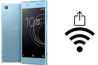 So generieren Sie einen QR-Code mit dem Wifi-Passwort auf einem Sony Xperia XA1 Plus