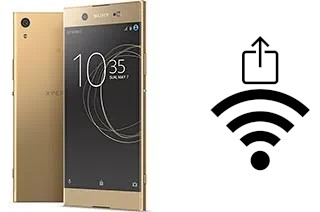 So generieren Sie einen QR-Code mit dem Wifi-Passwort auf einem Sony Xperia XA1 Ultra