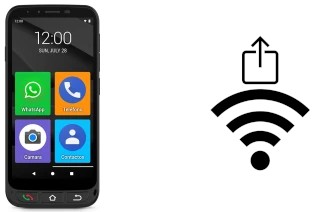 So generieren Sie einen QR-Code mit dem Wifi-Passwort auf einem SPC ZEUS 4G PRO