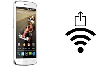 So generieren Sie einen QR-Code mit dem Wifi-Passwort auf einem Spice Mi-502n Smart FLO Pace3