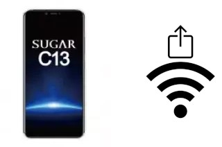 So generieren Sie einen QR-Code mit dem Wifi-Passwort auf einem Sugar C13