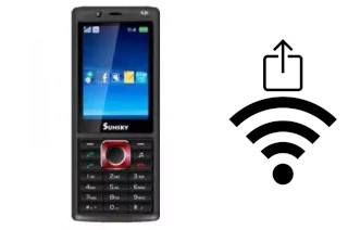 So generieren Sie einen QR-Code mit dem Wifi-Passwort auf einem Sunsky S810