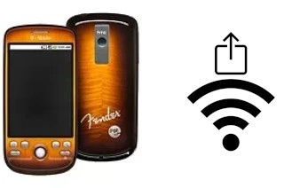 So generieren Sie einen QR-Code mit dem Wifi-Passwort auf einem T-Mobile myTouch 3G Fender Edition