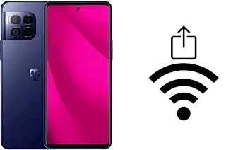 So generieren Sie einen QR-Code mit dem Wifi-Passwort auf einem T-Mobile T-Mobile REVVL 7 Pro