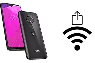 So generieren Sie einen QR-Code mit dem Wifi-Passwort auf einem T-Mobile Revvlry+